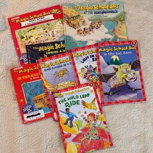 Scholastic Magic School Bus Adventure Book Collection